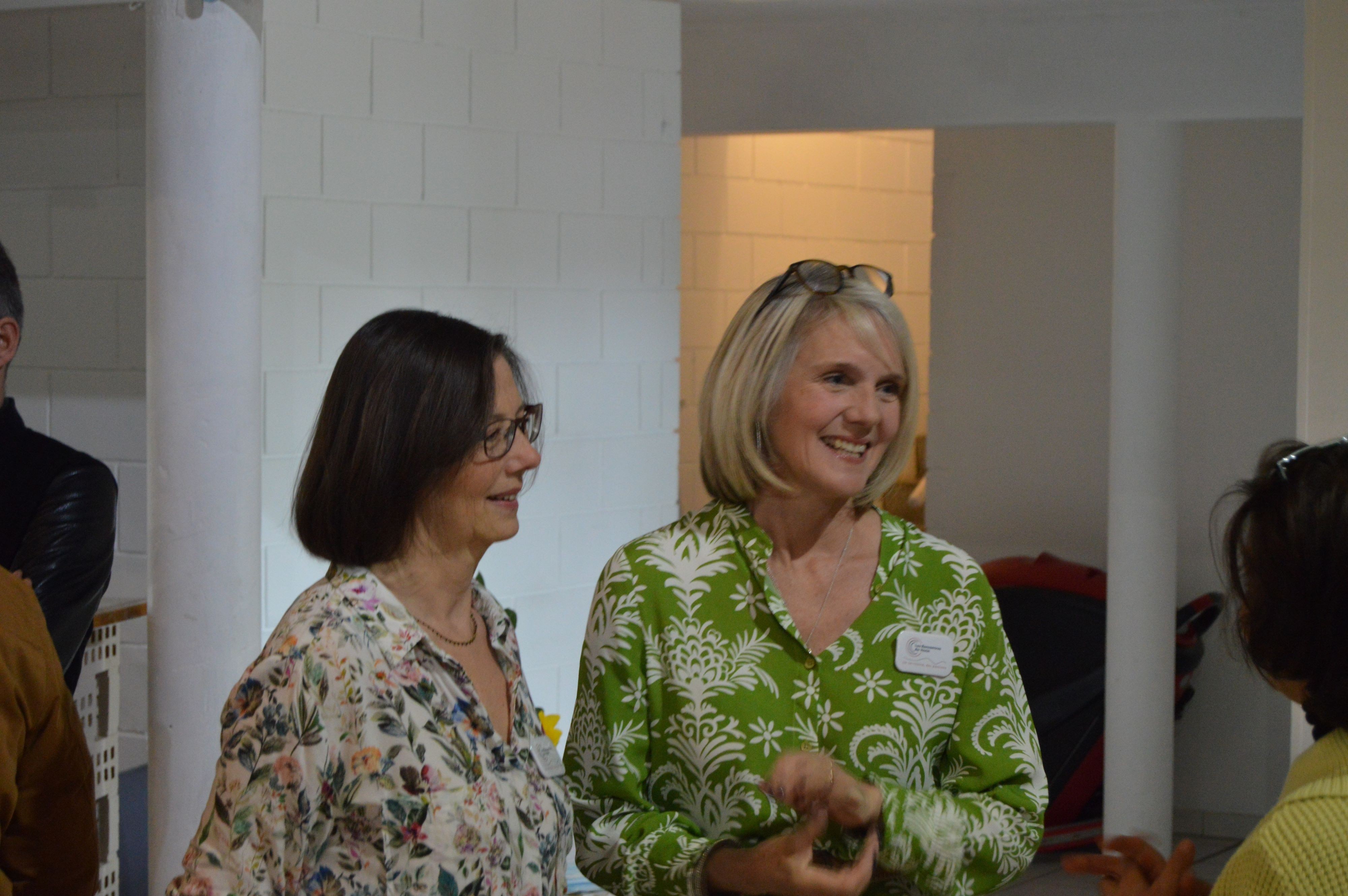 Nos animatrices Karin Nilsson et Laura Humbert