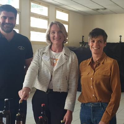 Stéphanie Bocquiault Boulay et Clara Wyler et Axel Duchmann