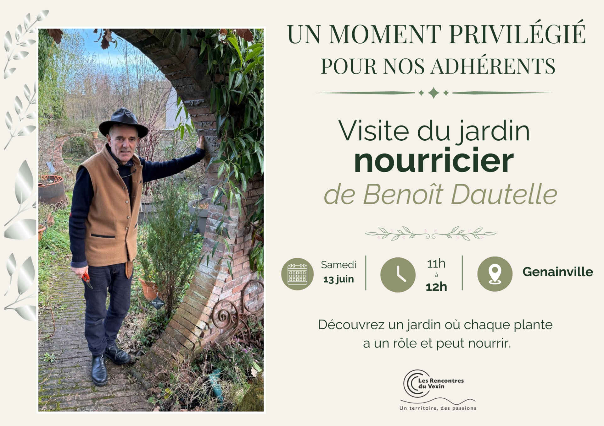 Invitation a un moment privilegie